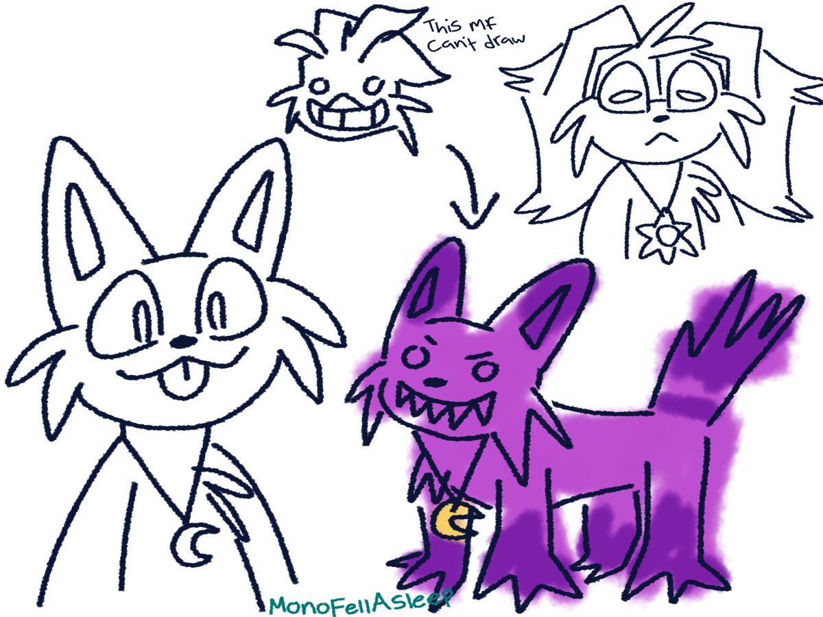 MonoFellAsleep's tweet photo. It's been a hot minute since I made doodles of these goobers
#SmilingCritters #PoppyPlaytime https://t.co/WjTMz9GgrL