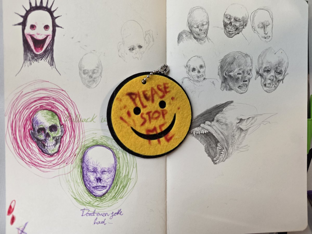 OmegaBlackArt's tweet photo. In group therapy, we talked about how violence can't solve everything https://t.co/v5mF7YVzI9
