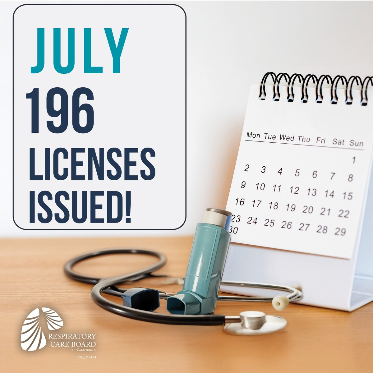 RCBofCA's tweet photo. 🎆 Celebrating New RCPs—Summer Edition!

July welcomed a new group of licensed respiratory care practitioners across California.

Know a July RCP? Tag them and help us celebrate their achievement! 🎉

🔗 https://t.co/LqXZrOp4M2 https://t.co/cfyRofHzOS