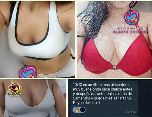 DeseoEliteSLP's tweet photo. ¿Aún no estás en Telegram?🔥
Ahí encontrarás más fotos, información de cada una de las chicas, horarios actualizados, novedades y   contenido exclusivo que no publicamos en otros lugares😈
Únete aquí: https://t.co/EO6VtaJFLX
No te quedes solo con una parte... 💜
#DeseoVIP https://t.co/yI6tJGgmvd
