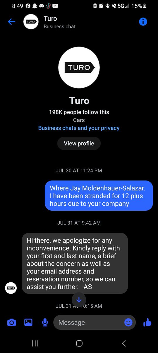 edmond_gerald's tweet photo. @CareTuro Does it look like my concern has Bern resolved https://t.co/bREfVv3emf