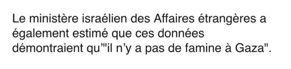 abdelmalik92's tweet photo. Le titre laisse entendre qu’une enquête de l’UNICEF nous informe qu’il n’y a pas de famine à Gaza. C’est en réalité la phrase d’un ministre israélien et d’un ambassadeur… israélien également https://t.co/u8a49NHlr9