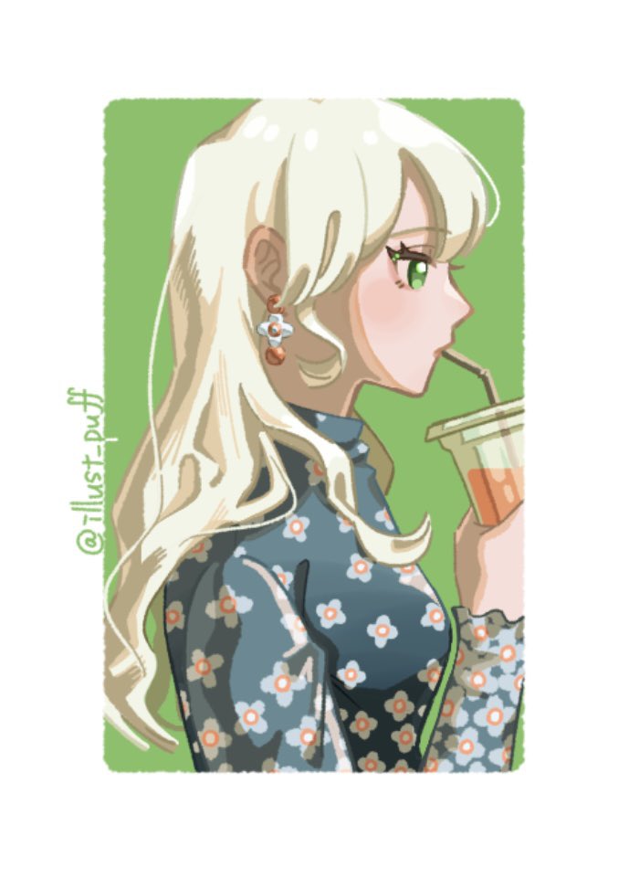 illust_puff's tweet photo. 💚
 #illustration https://t.co/qUAcCuWPQX