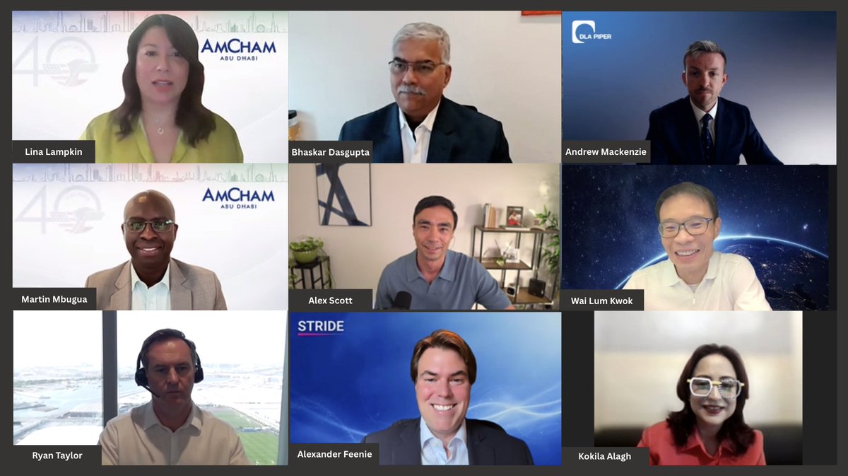 AmChamAbuDhabi's tweet photo. @AmChamAbuDhabi's Trade &amp; Investment Committee brought together experts from @ADGlobalMarket, @DLA_Piper, @BHDigitalAssets, @solana, and Stride to discuss the digital asset innovation shaping Abu Dhabi's ecosystem and the opportunities for U.S. businesses.
#Investment #USUAE https://t.co/GwVJVDGmDz