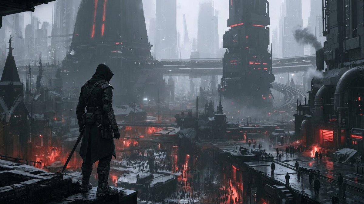 SicklyTheNinJa's tweet photo. We're long overdue for an Assassin's Creed set in the distant future.

Dystopian megacities, flying cars, high-tech Assassins wielding insane gadgets.

Ubisoft... when? 👀