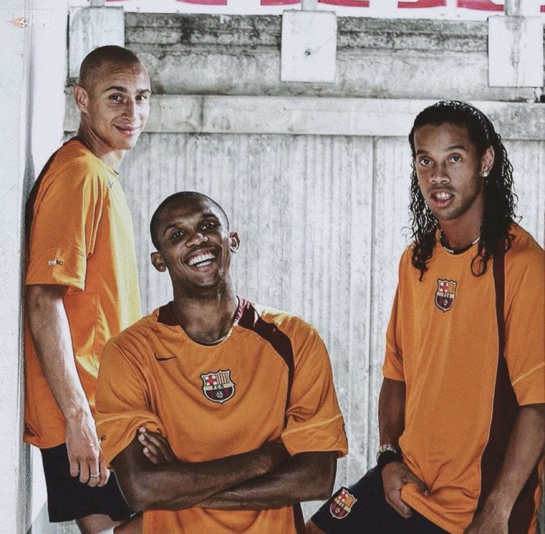 E_BallScope's tweet photo. I see Samuel Eto and Ronaldinho 

Guess the Third player 

Level 100% impossible https://t.co/9qgdrcs3K1