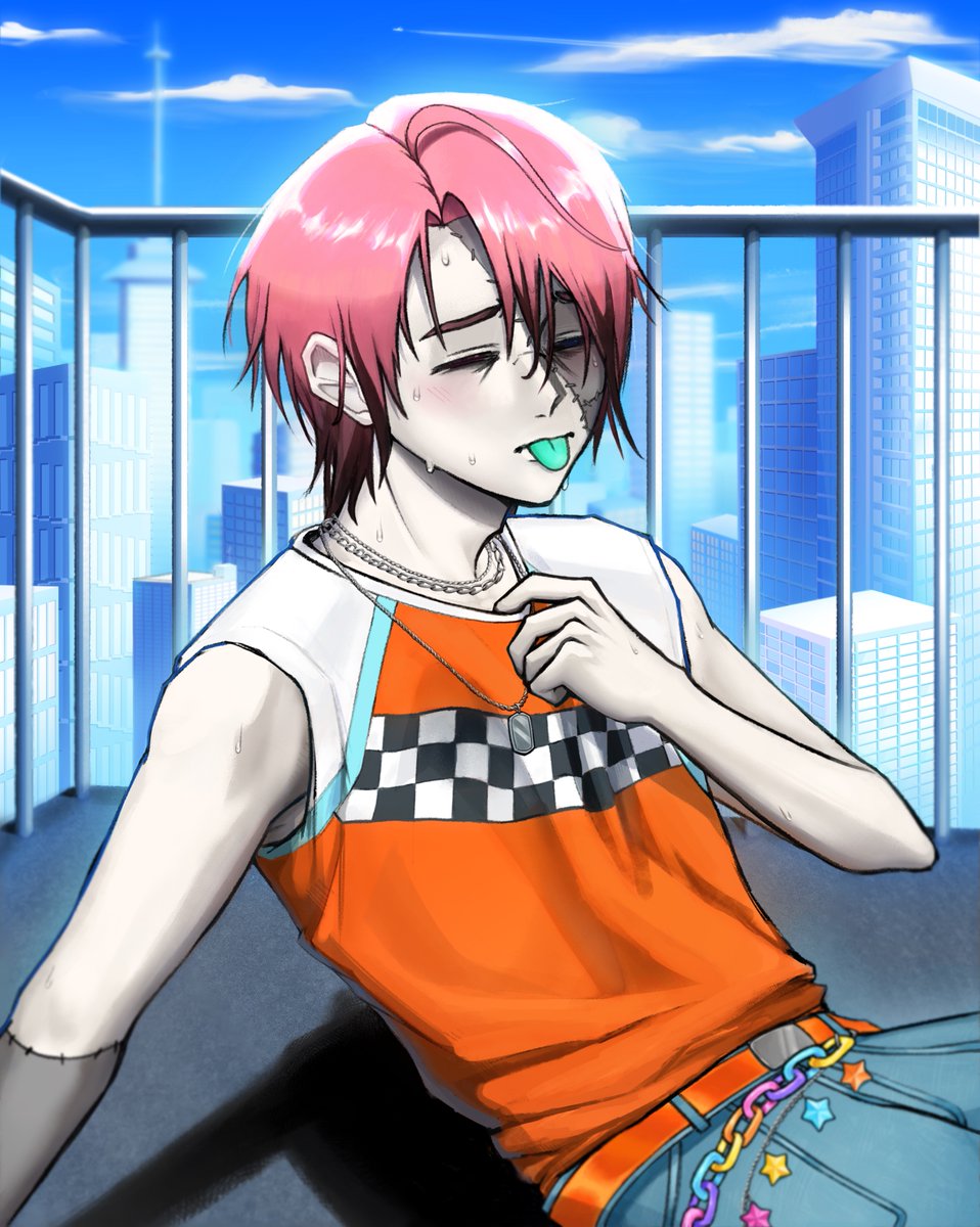 Stinkyro_'s tweet photo. Necropolis heat (,> ⩌ <,)՞ 🏙️☀️ #BobRosco https://t.co/9bMPTpsMO4