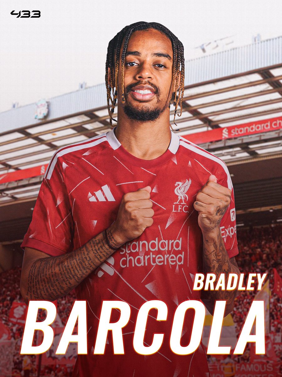 AtaqueFutbolero's tweet photo. 🤯🏴󠁧󠁢󠁥󠁮󠁧󠁿🇫🇷 LIVERPOOL COMPRA A BRADLEY BARCOLA EN CASI ¡¡130 MILLONES DE EUROS!! AL PSG.

Se convierte en el 3ER FICHAJE MÁS CARO en la HISTORIA de la Premier League. 💰

Vía @pedrogva6. https://t.co/sKzBdOAsTm