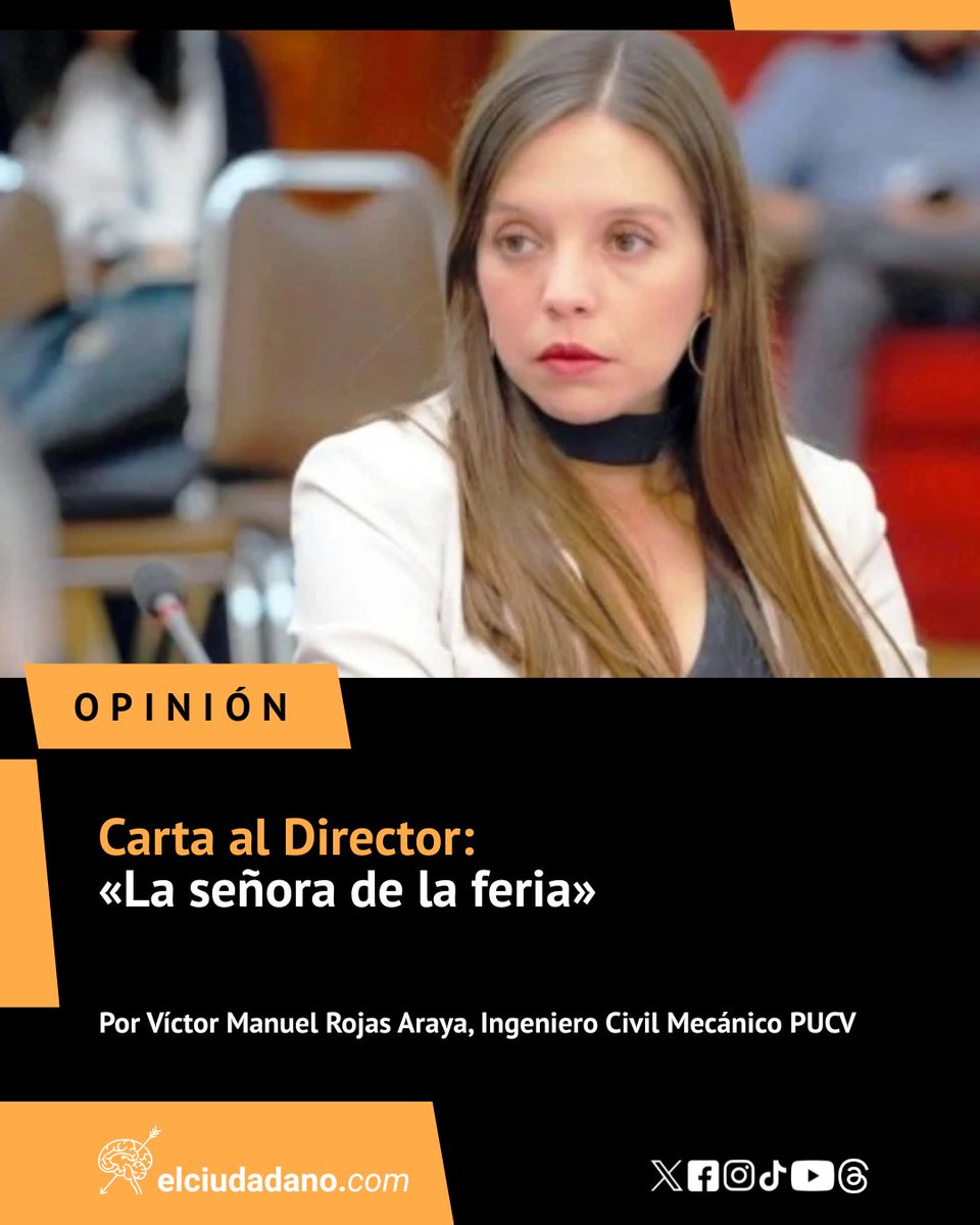 El_Ciudadano's tweet photo. "Soy hijo de una feriante. Para mí, decir 'la señora de feria' nunca será un insulto; al contrario, es un motivo de orgullo. Mi madre se levantó durante años a las cinco de la mañana para trabajar, muchas veces sin poder descansar ni tomar unas merecidas vacaciones (...) Gracias a ese sacrificio, mi hermana y yo fuimos los primeros profesionales de nuestra familia".

Lee la columna completa en el link 🔗https://t.co/XCwKFByGSl