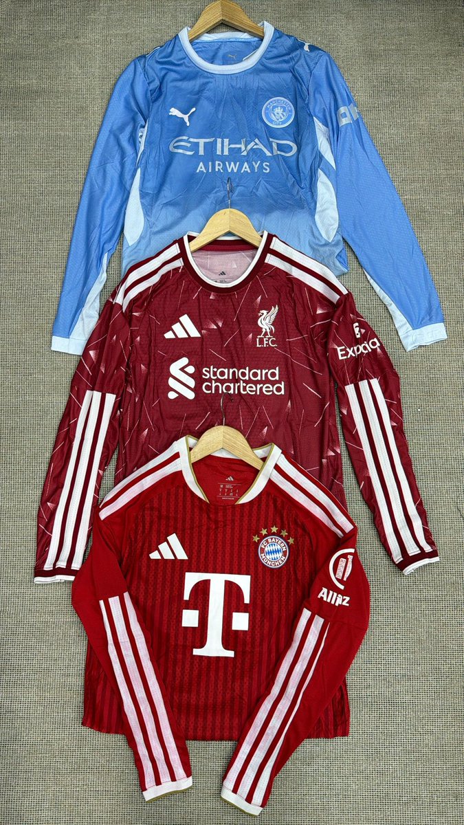 Effkay_b's tweet photo. New season jerseys

Long sleeve Players version———N23,000

📍Kaduna

Call or WhatsApp: 09036147053 https://t.co/kqv03HBIHt
