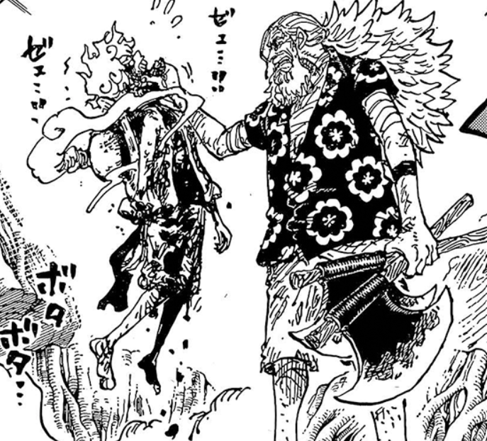 FunkyTomate's tweet photo. #ONEPIECE1190 Thoughts after first reading:
-Gaban won't die and by the end of the arc Chopper will have probably reatached his arm, tho it would be nice to see some lasting damage
-The one thing Gear 5 is unable to do is protect old men https://t.co/RxOSbkzHEJ