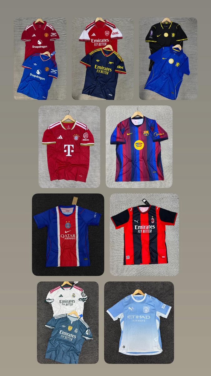 Effkay_b's tweet photo. New season jerseys

Players version———N21,000
Fans version————N15,000

📍Kaduna

Call or WhatsApp: 09036147053 https://t.co/7NlvoHWSup