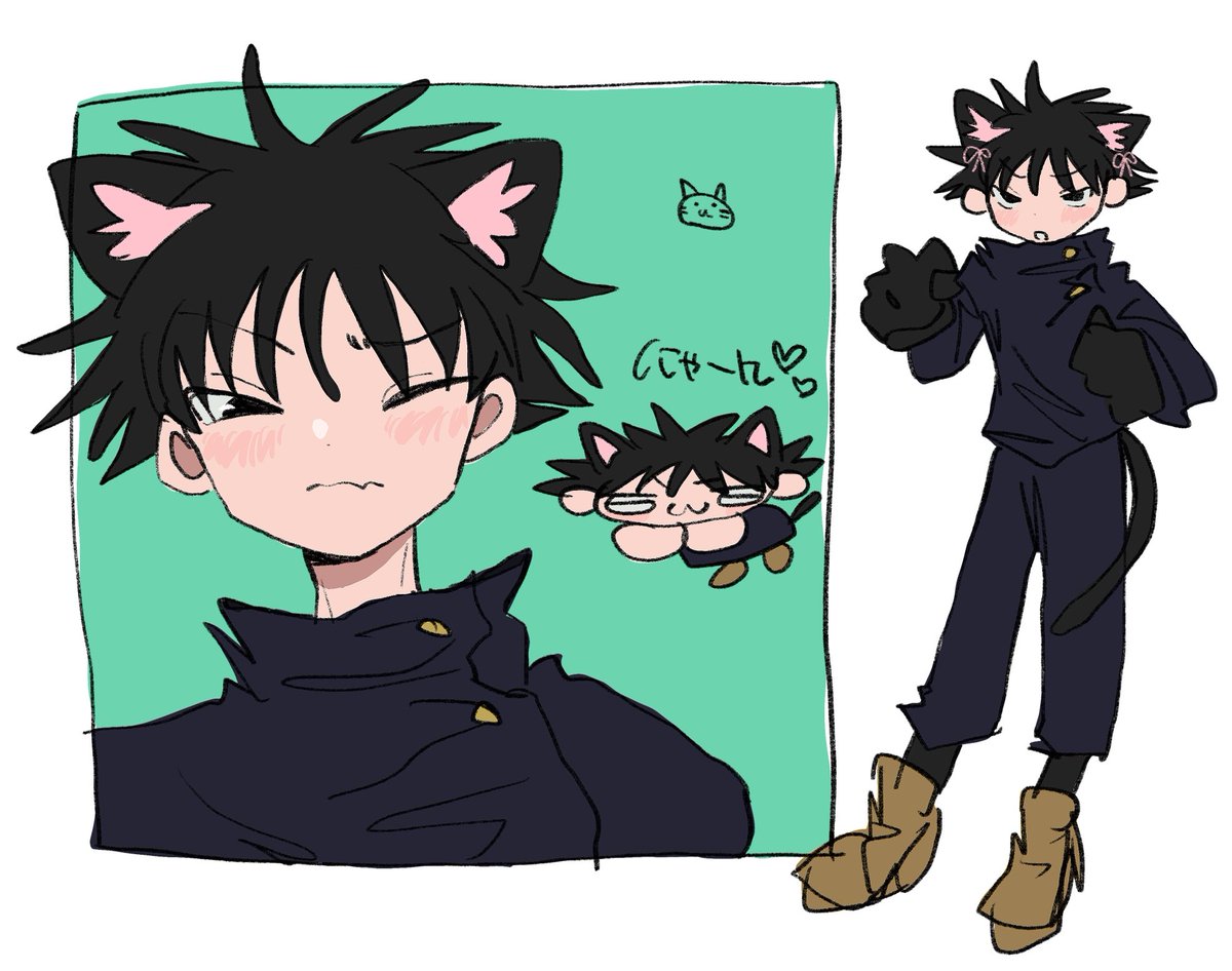 ympoS2's tweet photo. め🐈‍⬛💚 https://t.co/iDwlWdaykp