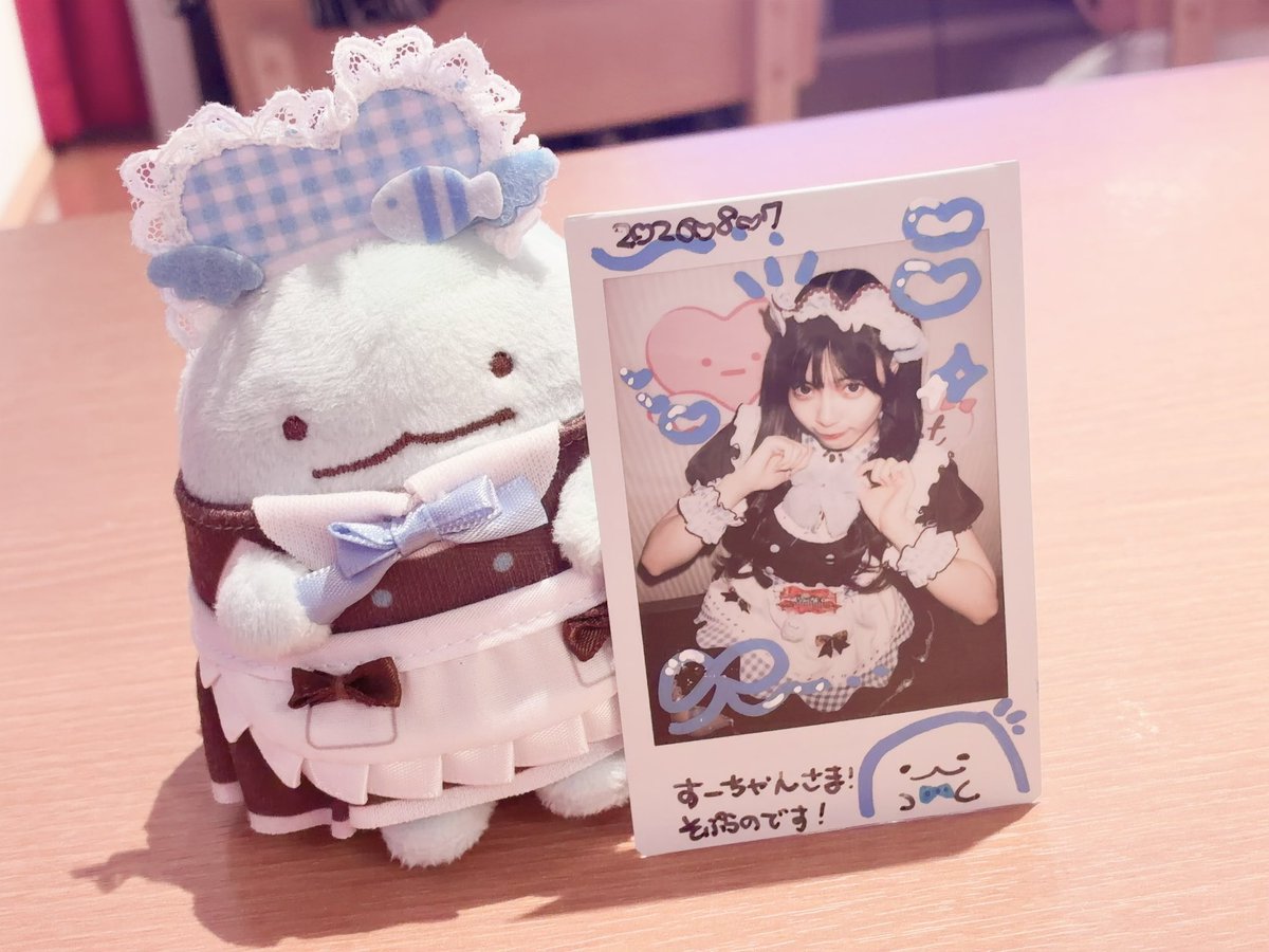 OxOF9x's tweet photo. #そぷらのきかせて 8.7🎵
念願のすみっココラボ( ・ ㅅ ・  )꒱🩵
そぷらのちゃんありがとうございました🥰 https://t.co/dnsar3AnLc