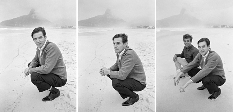 CaioDia36798182's tweet photo. Tom Jobim e seu filho, Paulo Jobim, fotografados numa Ipanema nublada de 1964, por Otto Stupakoff.

Impressiona como o Tom era, sempre, naturalmente elegante. Como sua música. https://t.co/yitTVfNeyy