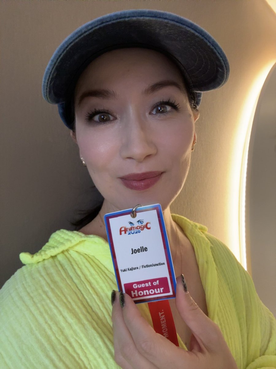 Joellevoice's tweet photo. Thank you again #animagic2026 for having us! Had a blast🎤💓Hope to be back again very soon!!! https://t.co/W29klmtxIY
