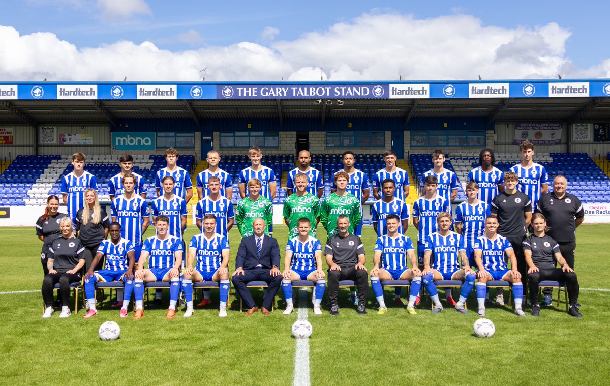 ChesterFC's tweet photo. Chester Football Club. 2026/27.

Ready for the challenge. ✊ https://t.co/u7bHtzVfA0