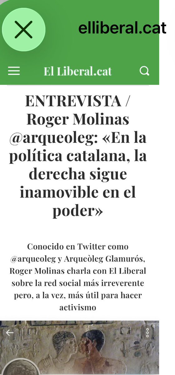 viquirepublica's tweet photo. Veig que hi ha molta gent indignadíssima perquè a les xarxes s’estiguin identificant alguns perfils anònims…

Perquè ja sabem que assenyalar persones està molt malament… oi?

Ara bé, abans de fer tant el ridícul, potser estaria bé revisar una mica la informació: l’“Arqueòleg Glamurós” ja havia explicat públicament qui era en diversos articles i entrevistes.

I pel que fa a les seves vinculacions polítiques, també n’ha parlat públicament en entrevistes. Iniciativa per Catalunya i els Comuns, així com de la seva participació en la investidura d’Ada Colau a la plaça Sant Jaume. 
En resum: un espanyolista de manual. 

Així que deixo aquestes imatges aquí.

Sobretot, sobretot… que no corrin. 

No fos cas que algú s’empipés i se’ls espatllés el relat, o quedés en evidència que tot això forma part d’una operació política per intentar embrutar la imatge de Sílvia Orriols, que segons totes les enquestes diuen que arrasarà. 

I que acabi sabent-se que darrere d’aquests atacs, manipulacions i mentides, hi ha un determinat espai polític i un partit polític que hi té molts interessos en joc.