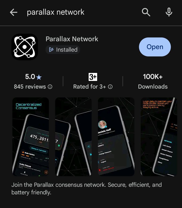 Tokenized99's tweet photo. @networkparallax Interlink and Verychat miners made money by selling their tokens to P2P buyers. 🤑 Now, the next opportunity is Parallax Network. 

Download Parallax Network on Google Play or Apple App Store. Sign up and please use my code: 077AED7A https://t.co/vTFayLcJQW