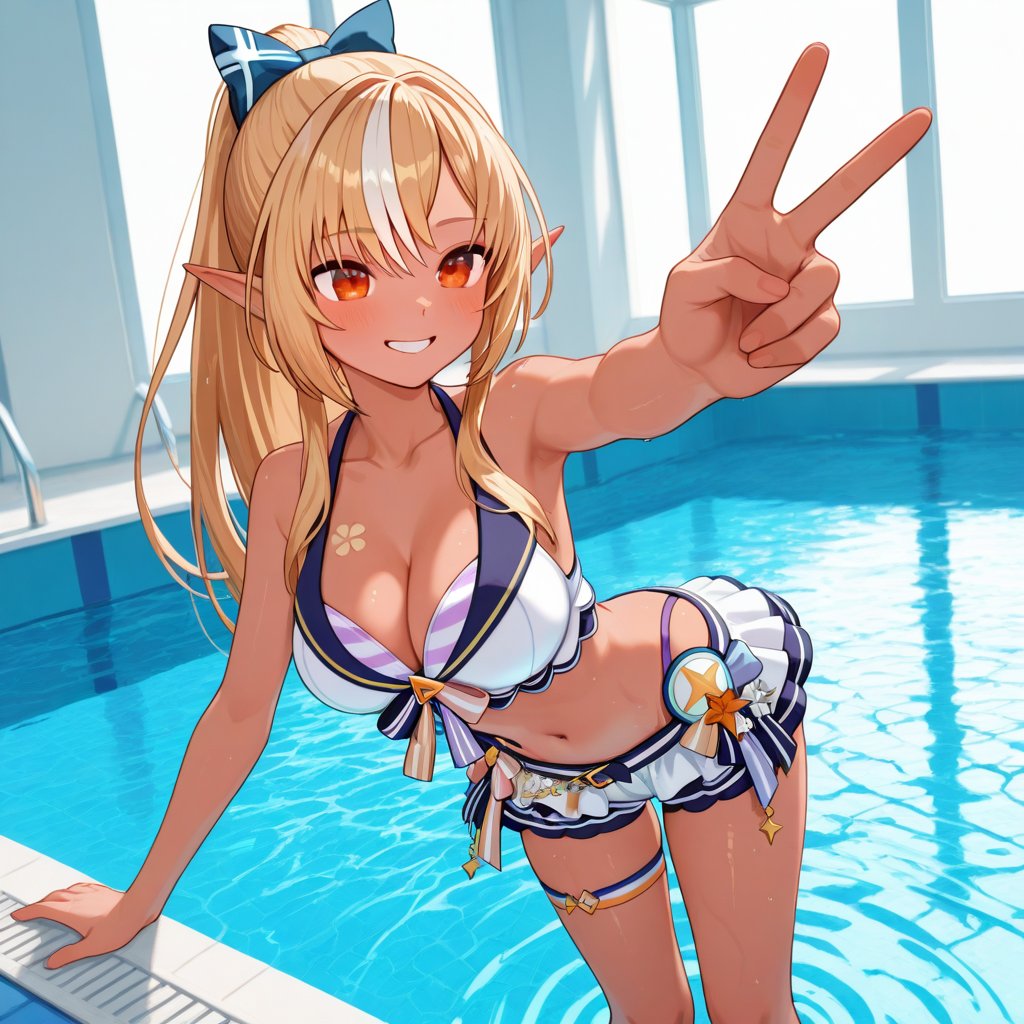 toshi55_'s tweet photo. フレアちゃん７周年おめでとう～🎉

#AIArt #VTuber #hololive #不知火フレア https://t.co/qNfVPoodj7