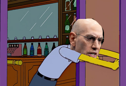 SimpsonsNBA's tweet photo. https://t.co/DaKujU2ztS
