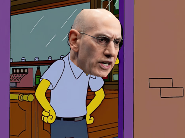 SimpsonsNBA's tweet photo. https://t.co/DaKujU2ztS