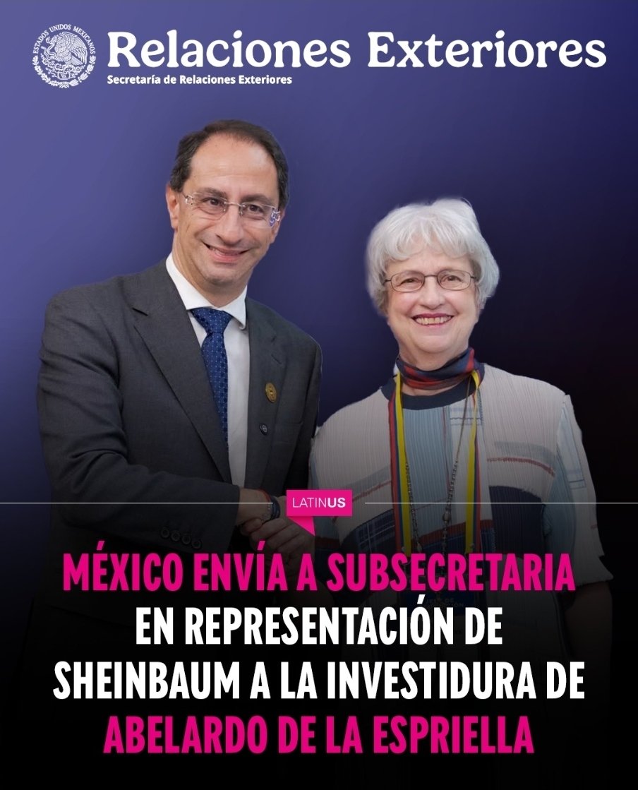 Melissa_Bely's tweet photo. No cabe duda...

México tiene una presidenta acomplejada y resentida.

Va a ir el Rey de España y ella envia una subsecretaria.

Ya mejor manden a Lord Molécula.

🤦🏼 https://t.co/GpBpGRHOa1