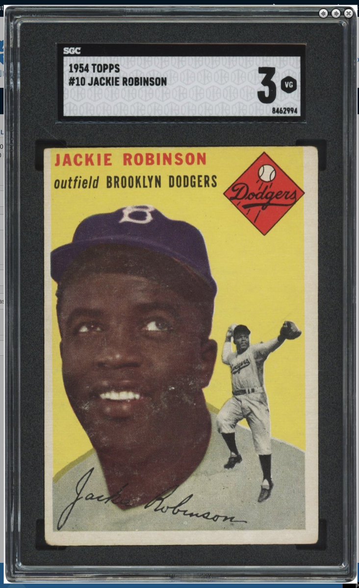 sadmetsfan1's tweet photo. Jackie Robinson collection available through Lelands auction house. Final week!

55 Robinson https://t.co/88Or2Cx9Dz

50 Robinson https://t.co/A0xeRfYPs8

54 Robinson https://t.co/uvgIU2tM8T https://t.co/sS55dcMLKA