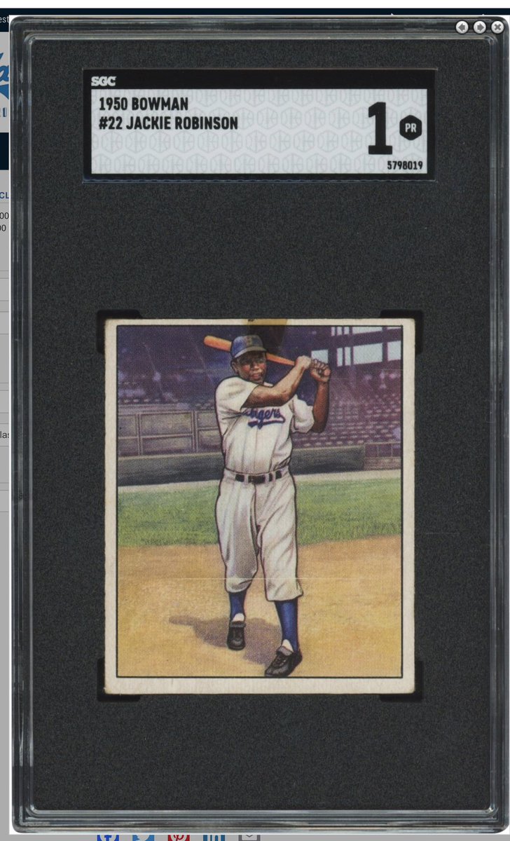 sadmetsfan1's tweet photo. Jackie Robinson collection available through Lelands auction house. Final week!

55 Robinson https://t.co/88Or2Cx9Dz

50 Robinson https://t.co/A0xeRfYPs8

54 Robinson https://t.co/uvgIU2tM8T https://t.co/sS55dcMLKA