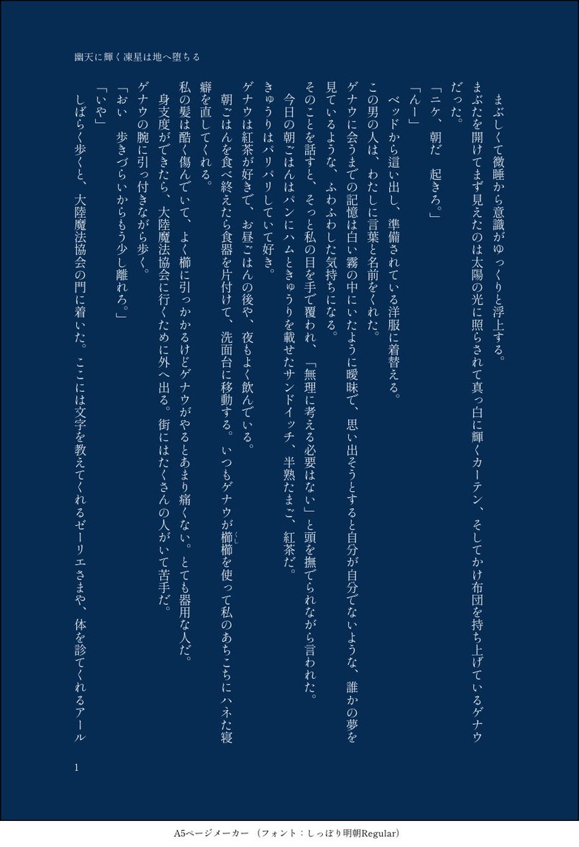 la_mer003's tweet photo. #葬送夢　#frrnプラス
 ゲナ×夢主
幽天に輝く凍星は地へ堕ちる2話進捗〜
多分これだけでもなんとなく読めると思います… https://t.co/HbN3gwnq5v