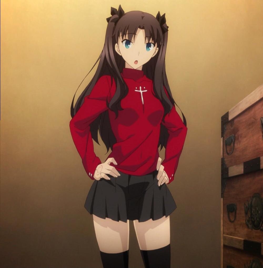to4no_ne_miyab's tweet photo. We have to talk, blud. Rin Tohsaka CAN save a man’s life. https://t.co/eI1ORTSsb9