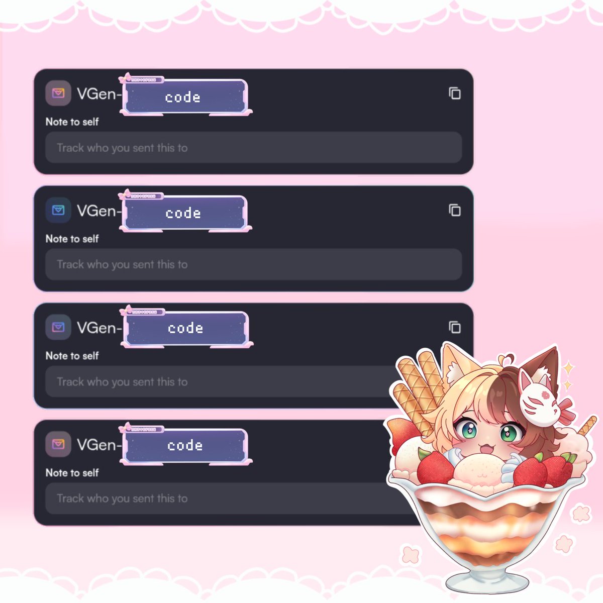 AmaterasuShy's tweet photo. ❀༉ #VGEN CODE GIVEAWAY! ༉❀

⛩️ To enter : 
❥ 1. ♡ + ↺(not required, but appreciated!)
❥ 2. Share some of your artwork below! 
❥ 3. No AI-generated art

I will personally review everyone's art!

🌸 Ends August 20

#giveaway #Vgencode #VGenartist https://t.co/1JIT97SDOa