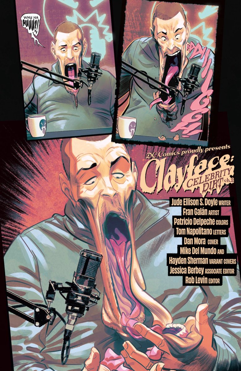 dcuworld's tweet photo. Clayface: Celebrity Dirt #2 PREVIEW! https://t.co/tnCL6S2JYT