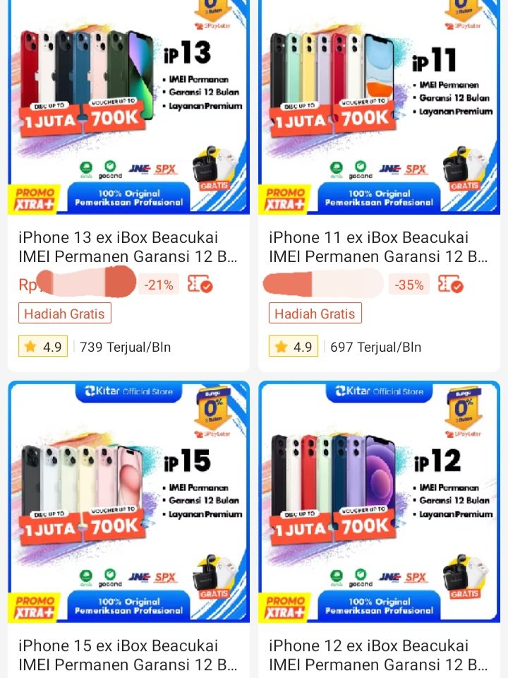 clasarv's tweet photo. Tanggal kembar buat beli IPHONE second aja nggak sih. Nih jual berbagai iphone second dgn kualitas terjamin‼️👇🏻

#zonauang #wtsiphone #iphonesecond #iphone2nd #zonajajan #payday #iphone4sale #sale #ibox https://t.co/LP2hk7uvBj