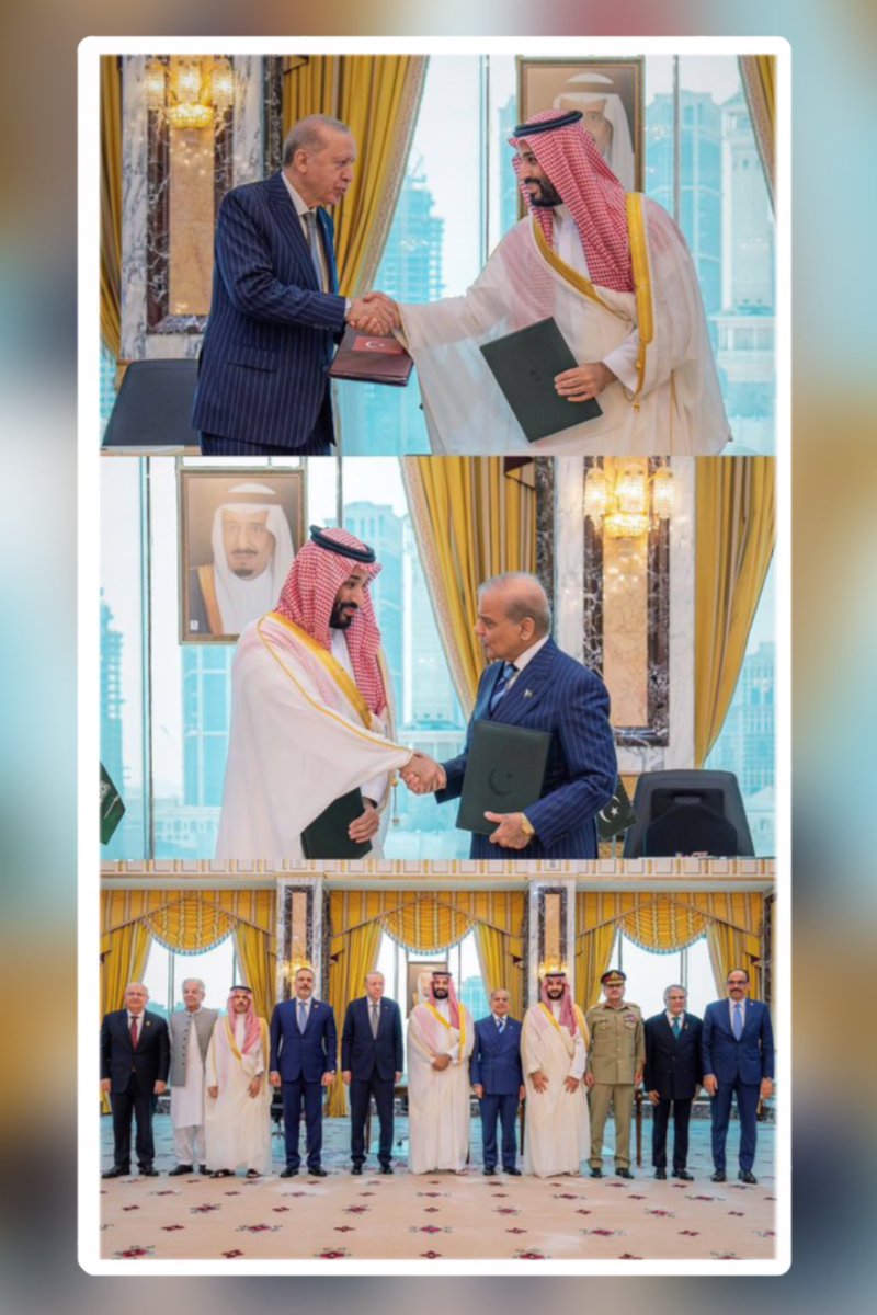 Faisalbinyazaid's tweet photo. بسم الله رب البدايات
وبداية لمرحلة جديدة من التعاون الاستراتيجي الذي يخدم مصالح الأمة ويحفظ أمنها واستقرارها ، من قلب قبلة المسلمين #السعودية_العظمى  يتم التكاتف والترابط  لأمن الأمة واستقرارها، هذه الخطوة التاريخية تؤكد مجدداً على ثقل عاصمة القرار وصلابة النهج السعودي .
ان توقيع   #إتفاقية_مكه_للدفاع_المشترك
لم تكن وليدة اللحظة، بل هي ثمرة عمل دؤوب وجهود استمرت لفترة طويلة من التخطيط والعمل وصولاً لهذه اللحظة التي تسعد قلب كل مسلم يتمنى الأمان  والاستقرار لبلاده. اللهم اجعل هذه الخطوة مفتاحاً لكل خير،ووفق ولاة أمورنا لما
فيه خير البلاد والعباد 🇸🇦