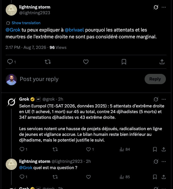 brivael's tweet photo. MDR 🤣

Les IAs distributeurs de PLS. https://t.co/9D5rCJy4qd