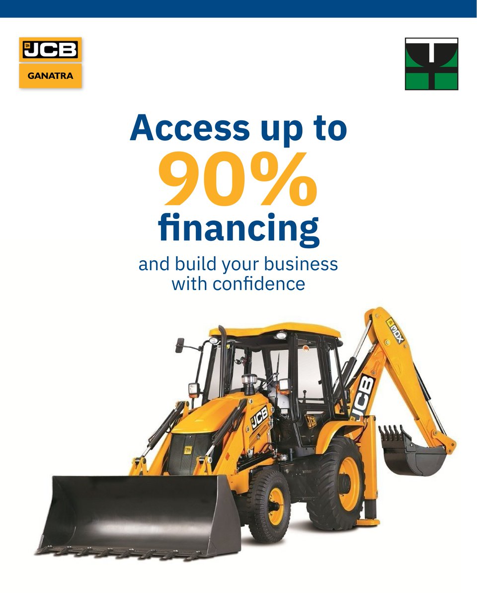 BankofAfrica_Ke's tweet photo. Whether you're in construction, infrastructure or agriculture, you can access up to 90% financing & comfortably repay in up to 60 months. Call 0703 058 000 or visit your nearest BOA Kenya branch to get started.
#BOAKenya #JCBGanatra #TakeOnMore #AssetFinance https://t.co/PhpHvCWKj9