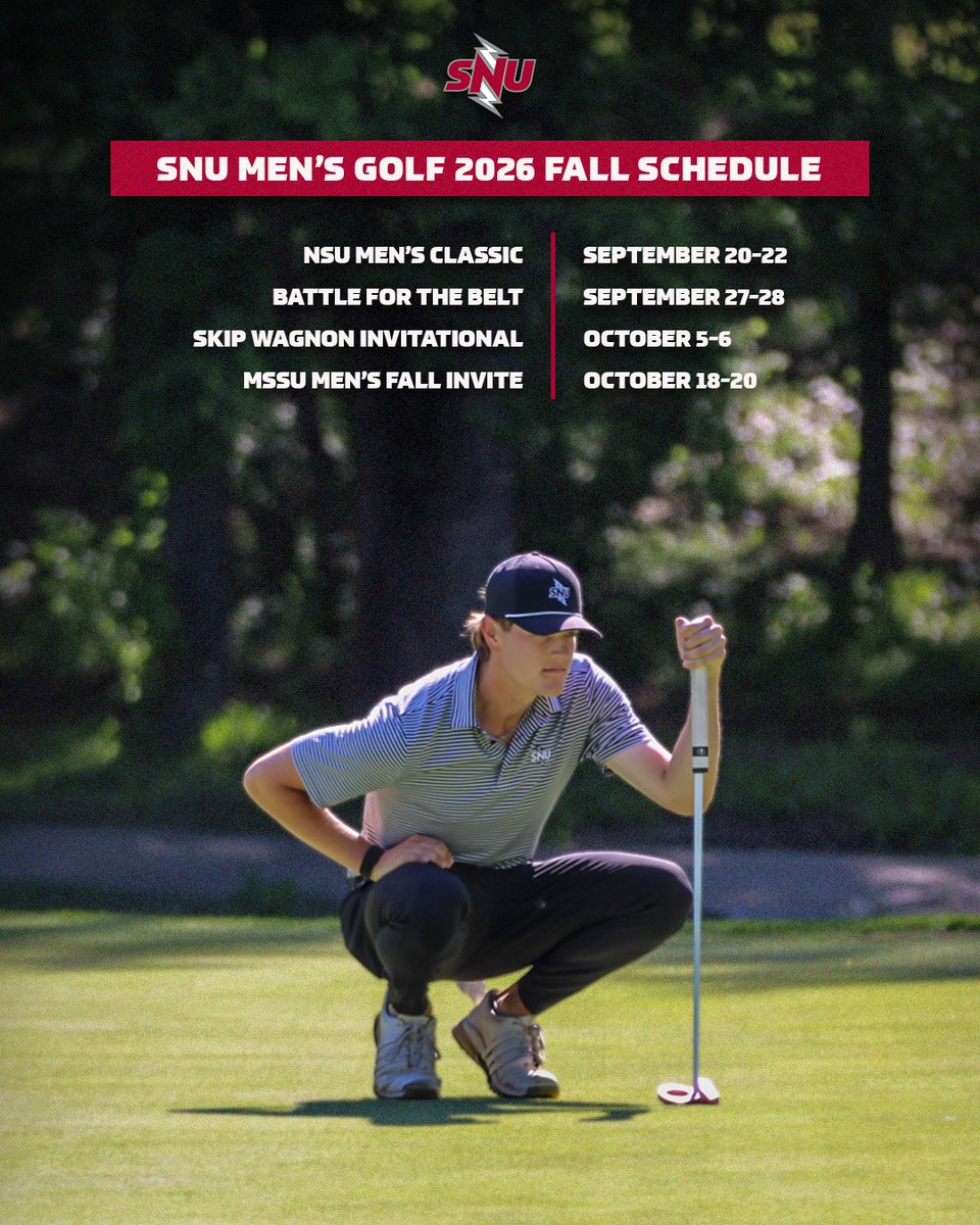 SNUMensGolf's tweet photo. 𝐋𝐞𝐭'𝐬 𝐆𝐞𝐭 𝐈𝐭 👏

#BoltsUp⚡️ https://t.co/6pr7ZSXmJG