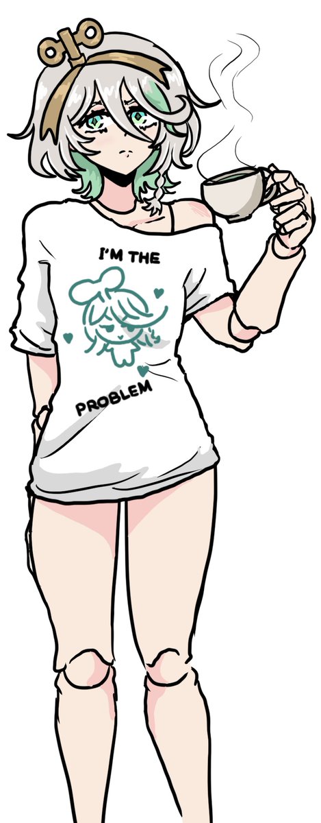 ANONYMOUS_NPC_'s tweet photo. Don’t talk to her she hasn’t had her tea yet https://t.co/TRMawolQSL
