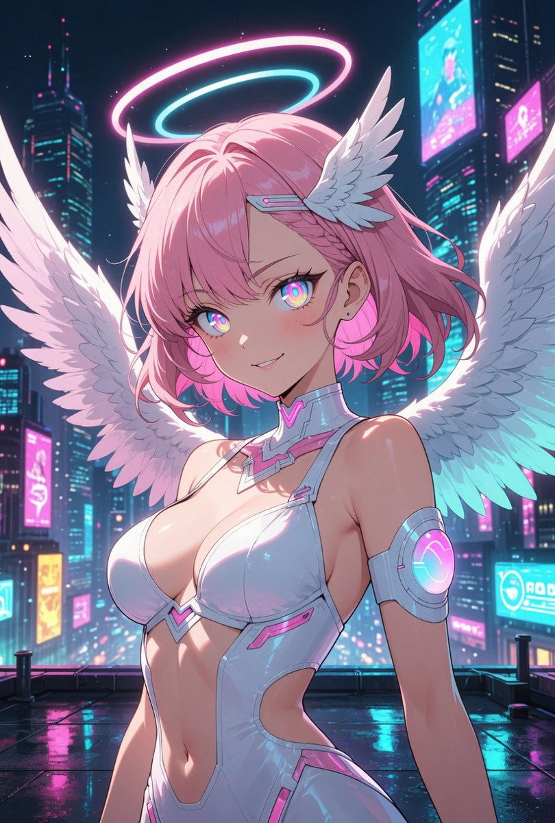 celestsai's tweet photo. cyber*angel #animegirl https://t.co/Hcca3v89gm