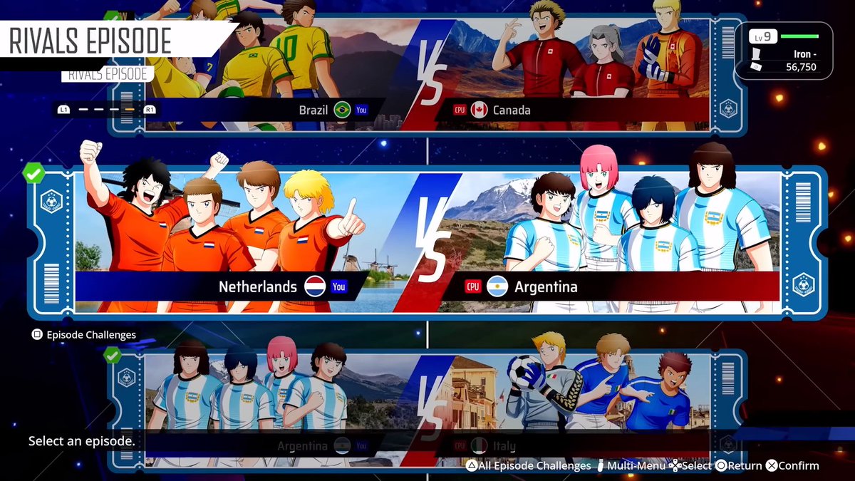 RadungaUR's tweet photo. Gavin était déjà apparu dans le 18e trailer, lors de la présentation du mode "Rivals", donc on est sûr qu'il est un joueur star. 😅

On ne sait pas pourquoi Tamsoft ne l'a pas montré aujourd'hui, mais on sait au moins qu'il est MO central et que Liam est milieu défensif. 🧐

Petit troll : on espérait le mystérieux capitaine américain au bandana vu dans le manga...on a un défenseur canadien random avec un bandana....🤣

#CaptainTsubasa2 #WorldFighters