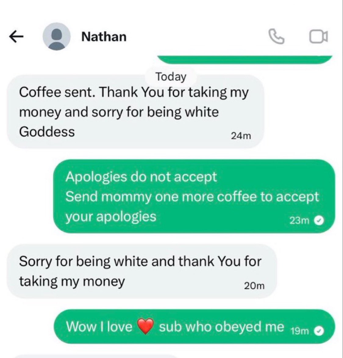 Goddessbriesky's tweet photo. Whoโs gonna obey like Nathan ?
#Findom #Femdom #Skype #ForcedBi #CBT #CEI #SPH #sissy #cuckold #humanATM #Paypig #Blackmail #Humiliation #Finsub #sissy #anydesk #Teamviewer #parental https://t.co/WVzRj0N66k