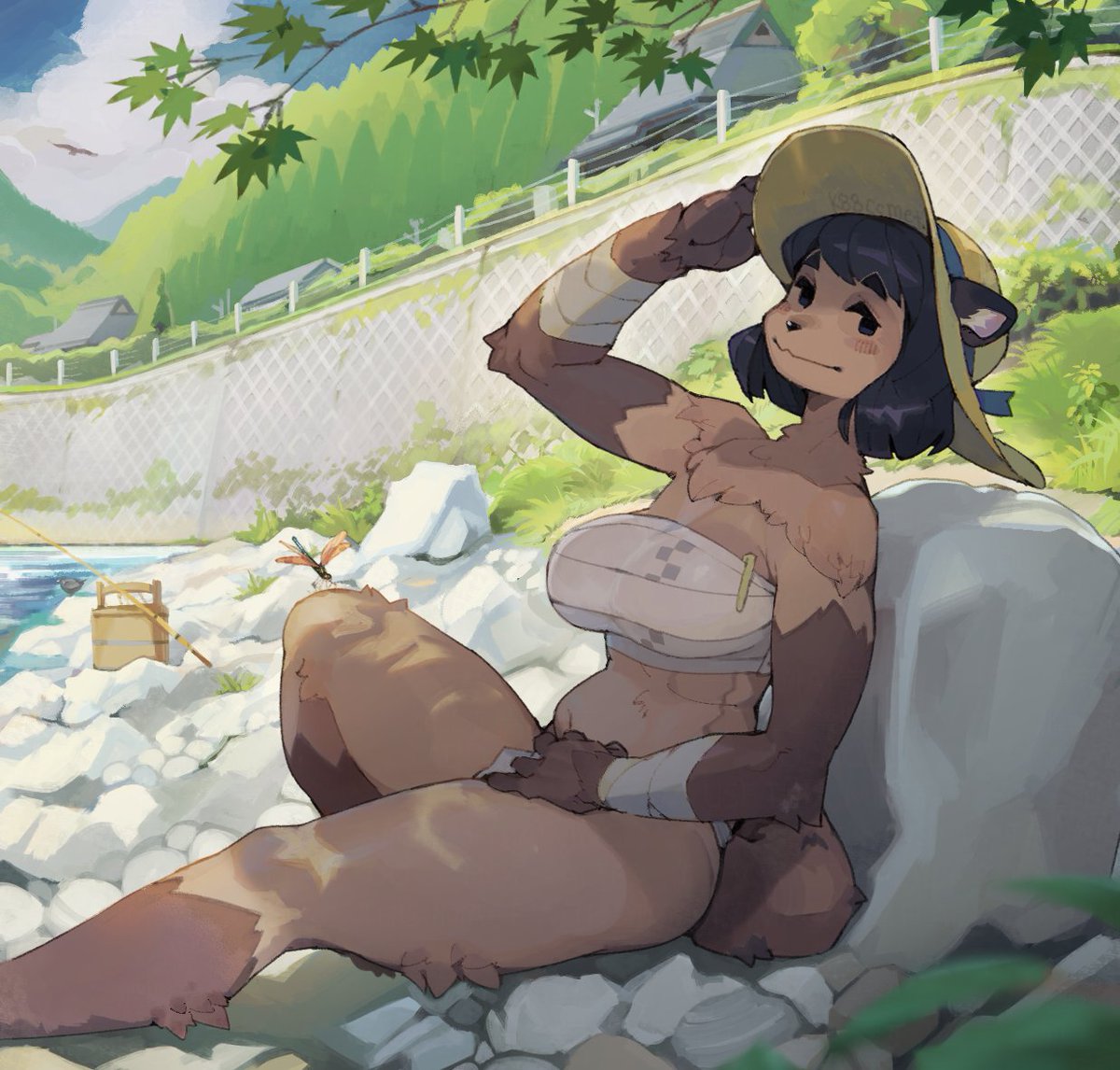 k88comet's tweet photo. 夏川トカチの絵です
ちょっと田舎の村出身っ子 https://t.co/aJA5sb96yU