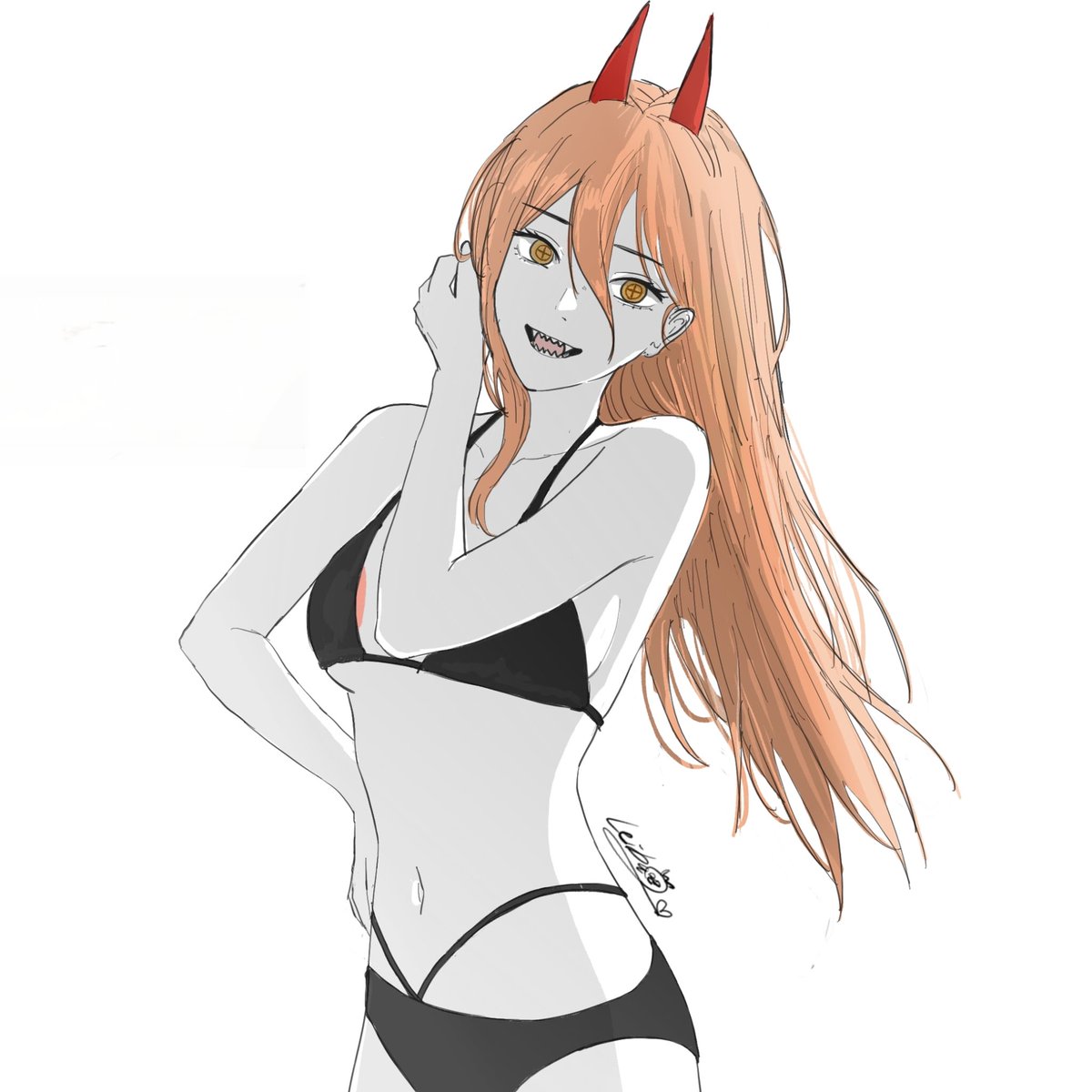 LaiBao19's tweet photo. Black Bikini Series👙
#chainsawman https://t.co/Sq5oJpFOFl