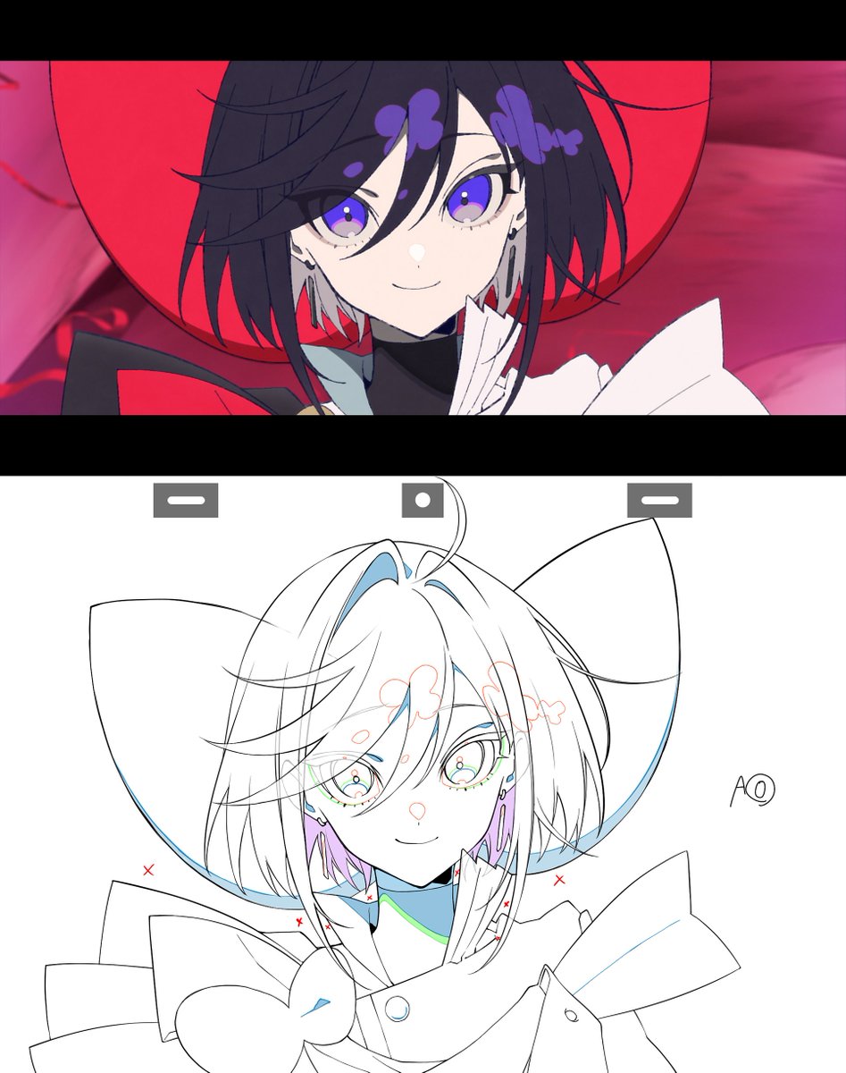 the_ribbon_hero's tweet photo. Behind the #THERIBBONHERO
┈┈┈┈┈┈┈┈┈┈┈┈┈୨୧⑅*｡

サファイア：cv.#サーヤ(ラランド)の
原画を公開！

✎﹏﹏ 原画：望月けい ﹏﹏

『THE RIBBON HERO #リボンヒーロー』
Netflixにて独占配信中 https://t.co/7t0zTD3Uwv