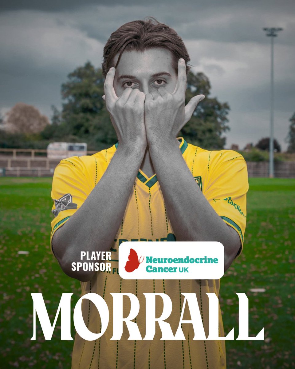 HitchinTownFC's tweet photo. 🤝 | GEORGE MORRALL - PLAYER SPONSOR

@GeorgeMorrall10 has been sponsored on behalf of @ncukcharity 

Find out more about the work they do to provide support and to raise awareness here: https://t.co/BSPZ7IboiT https://t.co/mjrHkI2xMz
