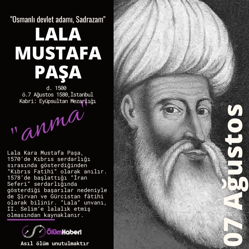 OlumHaberi's tweet photo. GÜNÜN ANMALARI. (07.Ağustos)
Erkin Koray
Lala Mustafa Paşa
Neveser Kökdeş
https://t.co/mHRZXAkEsq
#İstanbul #vefat #anma #tarih #ErkinKoray #LalaMustafaPasa #NeveserKokdes #tarih #muzik #Istanbul #besteci #tamburi #Osmanli #rock #ABD #Toronto https://t.co/jjtnTsyUV6