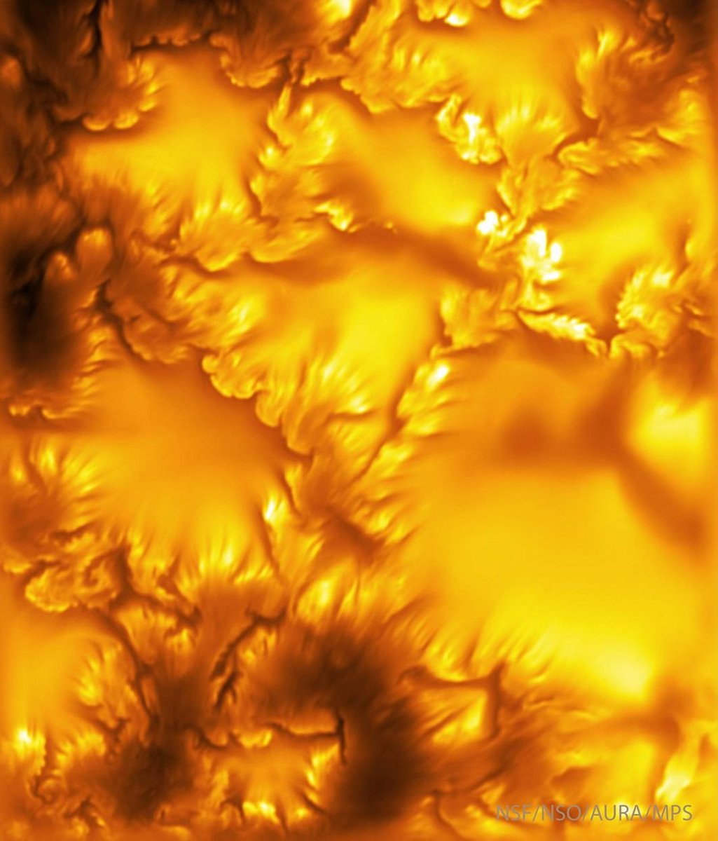 JugandoCiencia's tweet photo. ☀️ Imagen del Sol tomada por el Telescopio Solar Daniel K. Inouye, mostrando inestabilidades en su superficie. 🔥

📸 NSO/NSF/AURA

#JugandoCiencia #Sol #Astronomía https://t.co/BqFPB8tdfY
