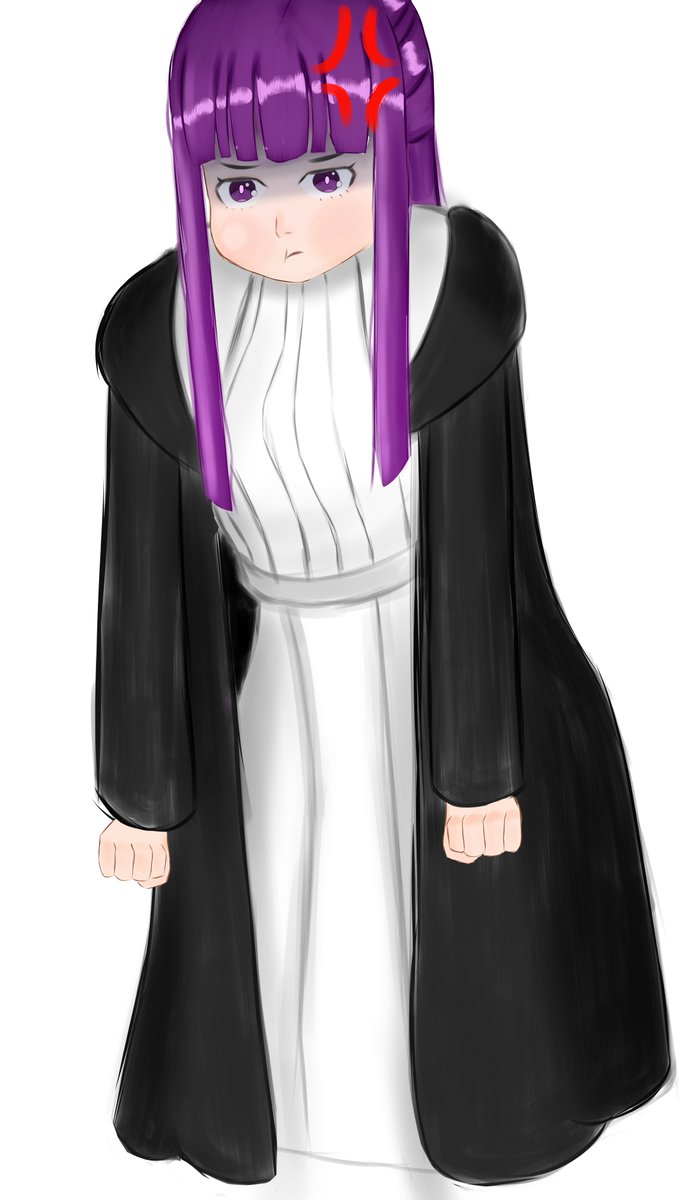 Fallen2000x's tweet photo. Fern😨
#Frieren #FrierenFanArt https://t.co/hnoXa3LPOB