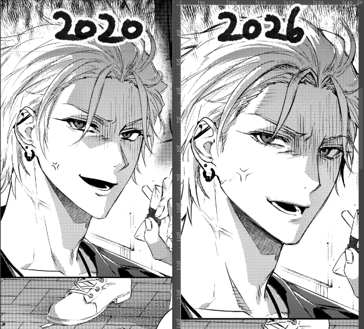 McmtcMc's tweet photo. 10月のセカイサ申し込みました～！
絶対再録出します✊
でも6年前の絵だから直したいところが多すぎる… https://t.co/L3LDn6T1sK